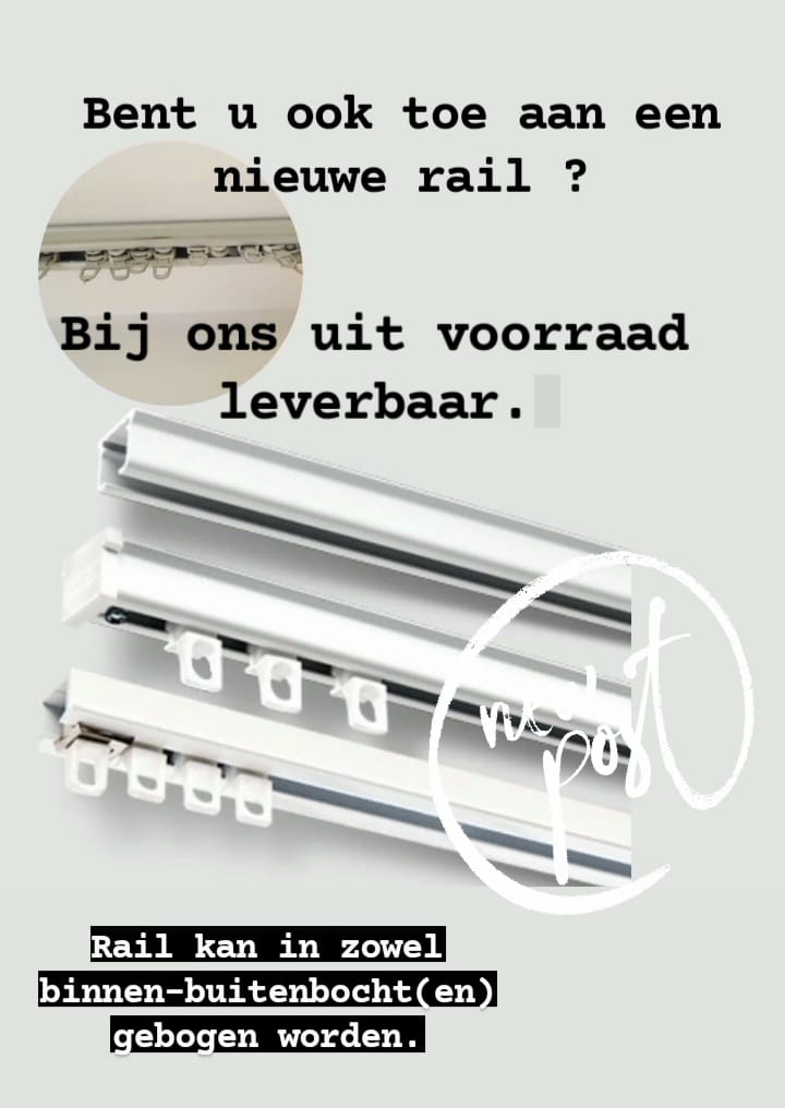 KS rails Maak de Rail en Roede passend bij uw interieur. VanAatotZ Emmen 